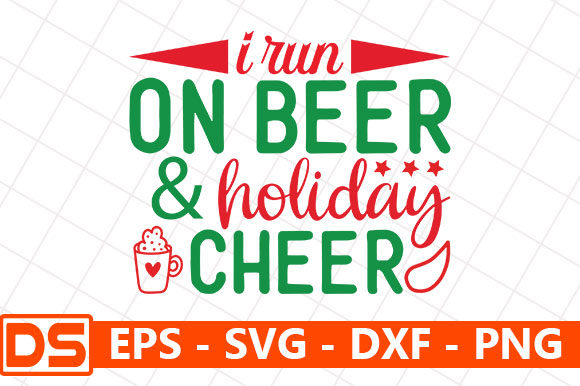 Review: I Run on Beer Holiday Cheer Design