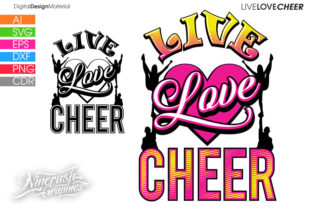 Reviewing Live Love Cheer Graphics Quote for Embroidery