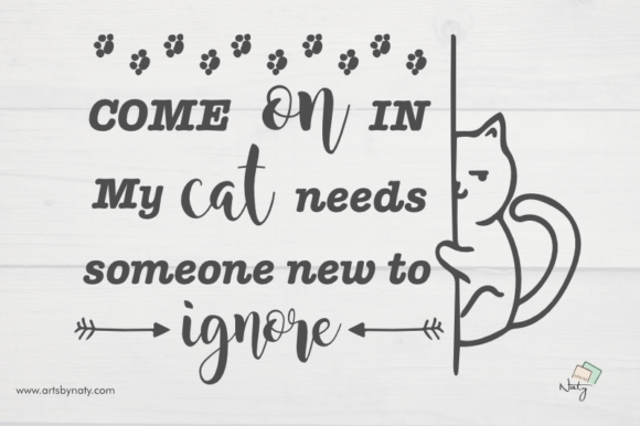 Reviewing the Funny Cat Quote Illustration for Stitch